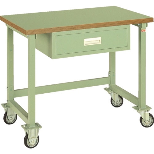 OS 移動式作業台 ロンリウム天板(厚み31mm)