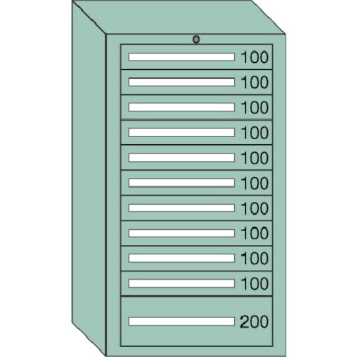 OS 中量キャビネット(7型) 間口793×奥行5