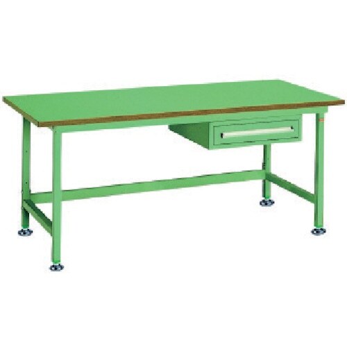 OS 中量作業台 ロンリウム天板 間口1800×奥