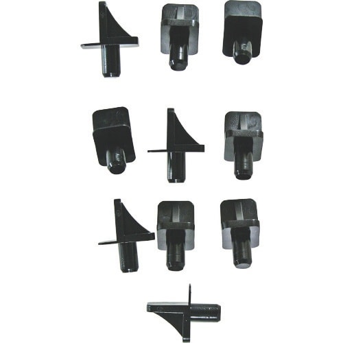 WAKI 差込棚受ダボ 5MM クロ IF−046