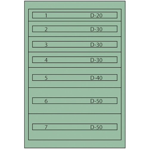 Vidmar ツールキャビネットTC−250M