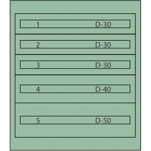 Vidmar ツールキャビネットTC−180D