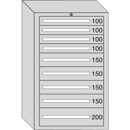 OS デラックス重量キャビネット 間口811×奥行