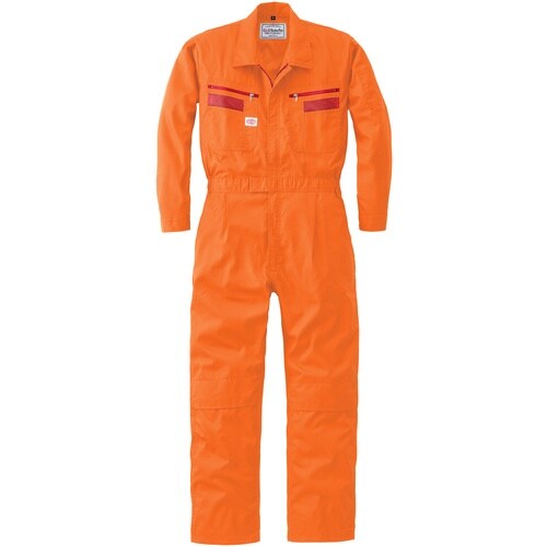 AUTO−BI つなぎ服1180−003オレンジ−