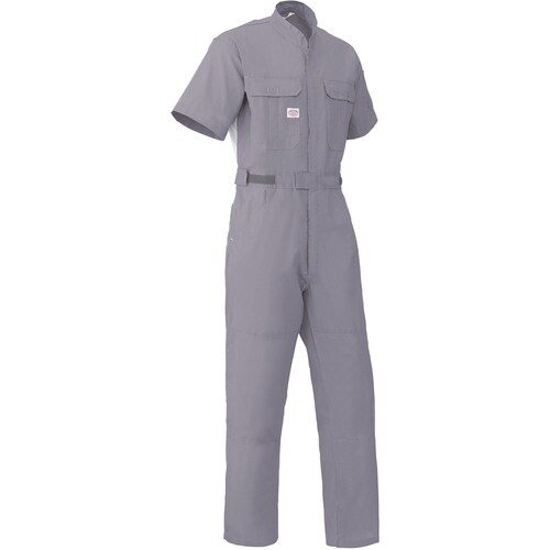 AUTO−BI 半袖つなぎ服3751−007グレー