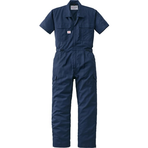 AUTO−BI 半袖つなぎ服2301−001ネイビ