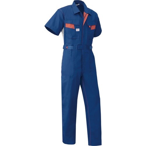 AUTO−BI 半袖つなぎ服8301−001ネイビ