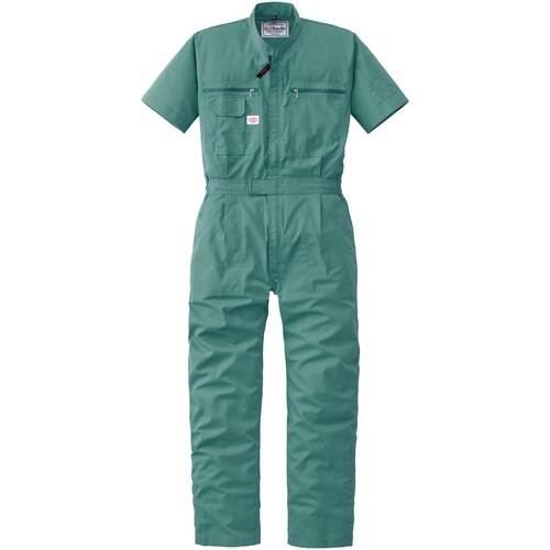 AUTO−BI 半袖つなぎ服1201−010グリー