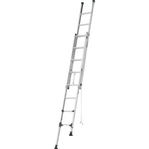 アルインコ 脚伸縮式二連はしご 3.4m 最大使用