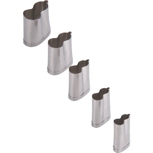 TKG SA18−8手造り業務用抜型(5ヶ組) ひ