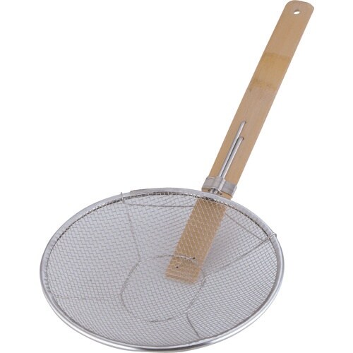 TKG 18−8竹柄そば揚 横柄 24cm