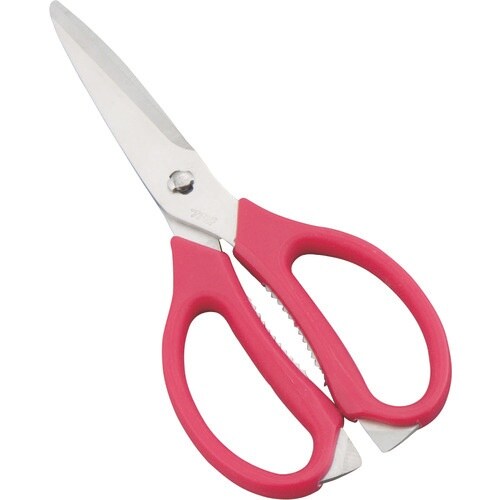 TKG キッチンバサミ(ステンレス) レッド