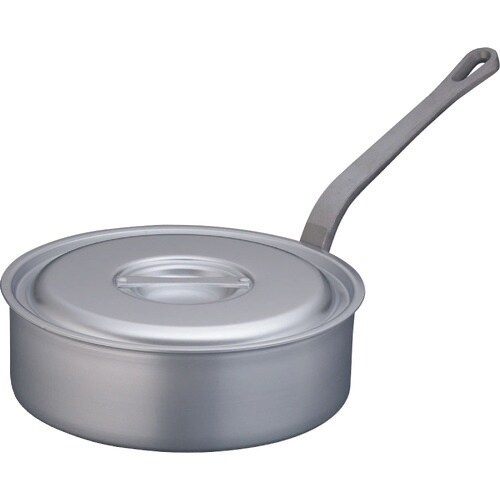 TKG 片手浅型鍋アルミニウム(アルマイト加工)