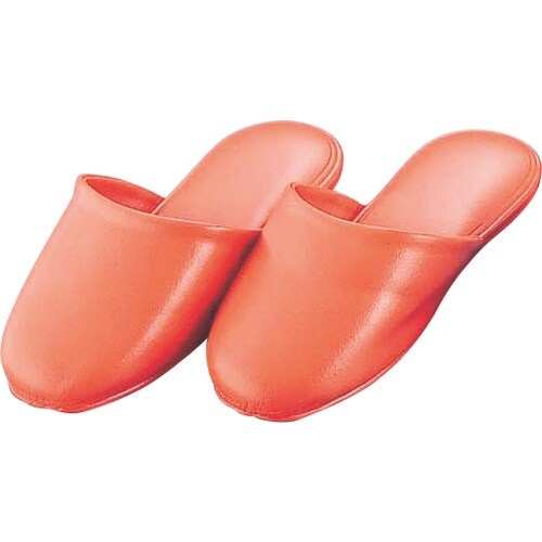 TKG 子供スリッパ ムジ レッド