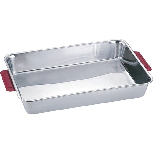 TKG カラーハンドル角バット 12枚取 レッド