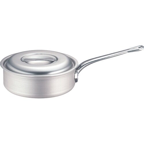 TKG IHアルミ 浅型片手鍋 24cm