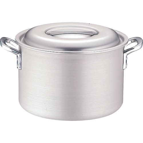 TKG IHアルミ 半寸胴鍋(目盛付) 42cm