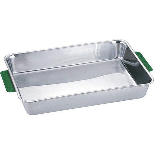 TKG カラーハンドル角バット 12枚取 グリーン