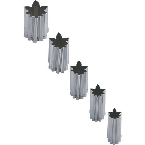 TKG SA18−8手造り業務用抜型(5ヶ組) 紅