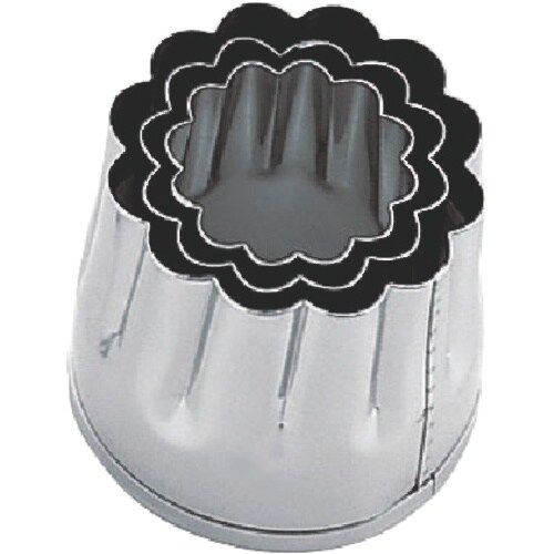 TKG SA 18−8業務用 抜型 菊 3個セット