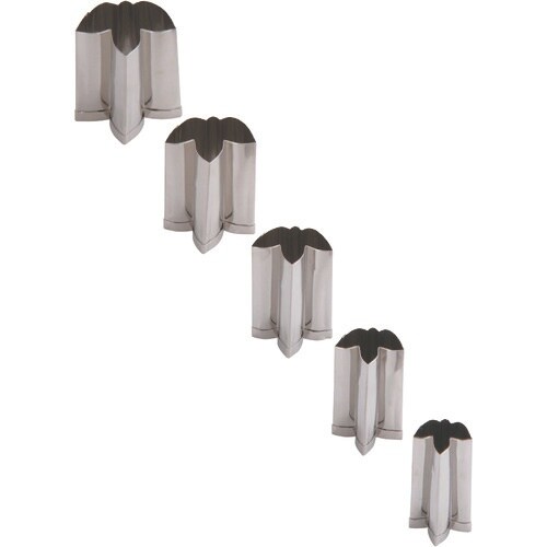 TKG SA18−8手造り業務用抜型(5ヶ組) 竹