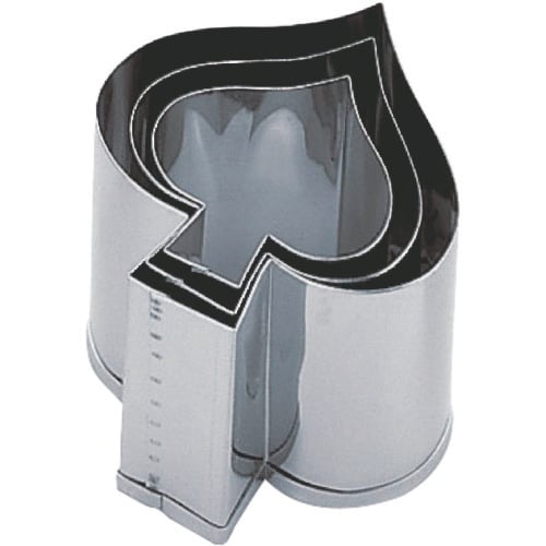 TKG SA 18−8業務用 抜型 スペード 3個