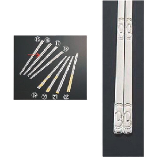 TKG 18−10朝鮮箸 ルビー CT−R