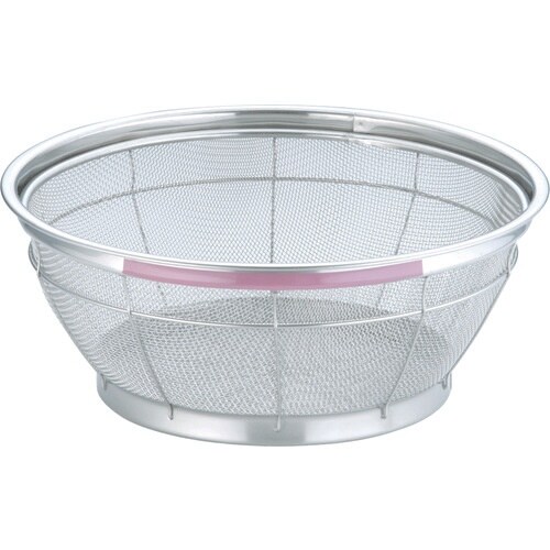 TKG NEWマンモス カラー 浅型ざる 27.5