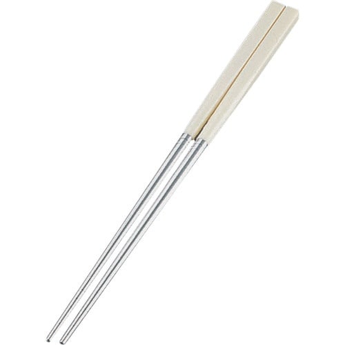 TKG PC柄ステンレス軽量箸(スベリ止付) 24