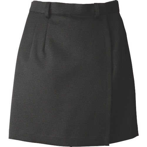 アイトス ラップキュロット ブラック L