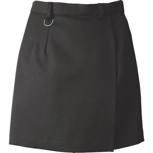 アイトス ラップキュロット ブラック(Dカン付)