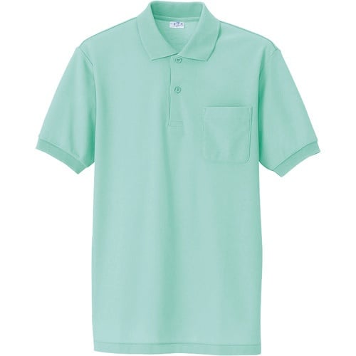 アイトス 半袖ポロシャツ(男女兼用) イエロー L