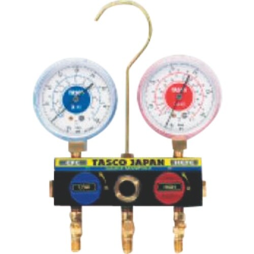 タスコ R22 R12 R502用ボールバルブ式ゲ