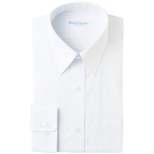 アイトス 長袖カッターシャツ ホワイト 86−42