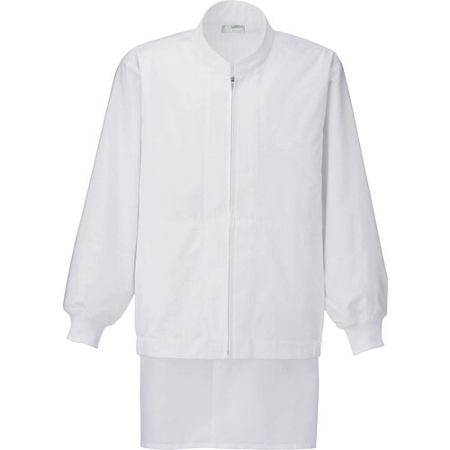 アイトス 長袖ブルゾン(男女兼用) ホワイト LL