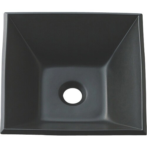 SANEI 洗面器 信楽焼 黒