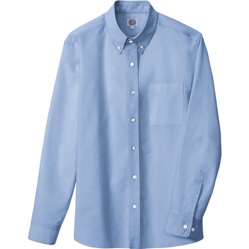 アイトス メンズ長袖オックスボタンダウンシャツ サ