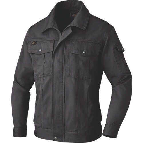 アイトス 長袖ブルゾン チャコール 3L