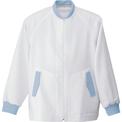 アイトス ジャンパー(男女兼用) サックス LL