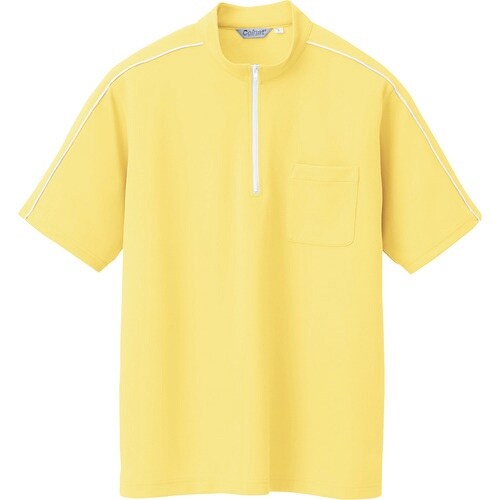 アイトス 半袖クイックドライジップシャツ(男女兼用