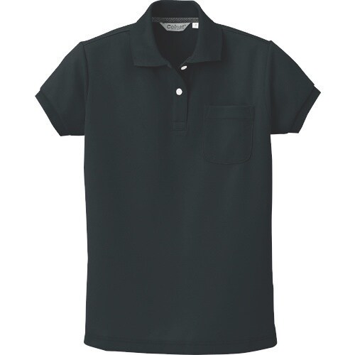 アイトス レディース半袖ポロシャツ ブラック 13