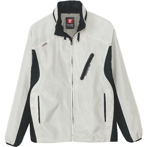 アイトス フードインジャケット(男女兼用) シルバ