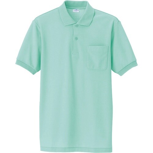 アイトス 半袖ポロシャツ(男女兼用) ピンク 3L