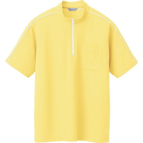 アイトス 半袖クイックドライジップシャツ(男女兼用