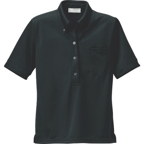 アイトス レディース半袖ニットボタンダウンシャツ