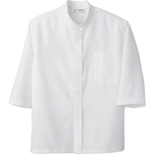 アイトス スタンドシャツ(男女兼用) ホワイト 6