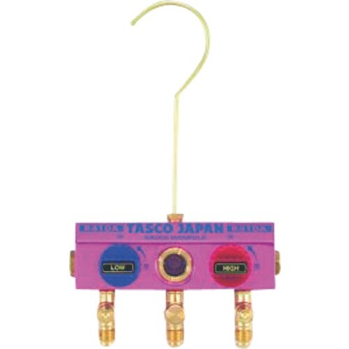 タスコ R410A R32用 ボールバルブ式マニホ