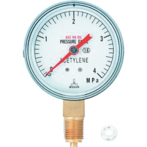 タスコ アセチレン調整器用ゲージ