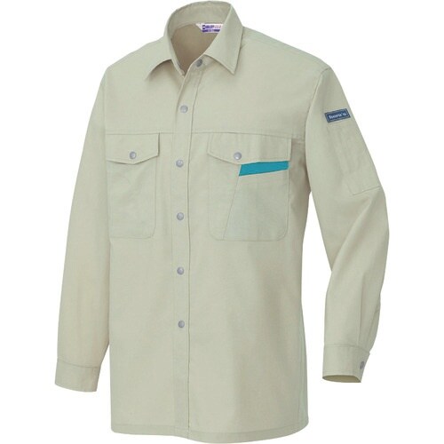 アイトス 長袖シャツ(薄地)(男女兼用) アースグ