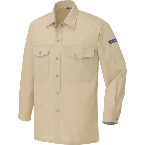 アイトス 長袖シャツ(配色なし・薄地)(男女兼用)